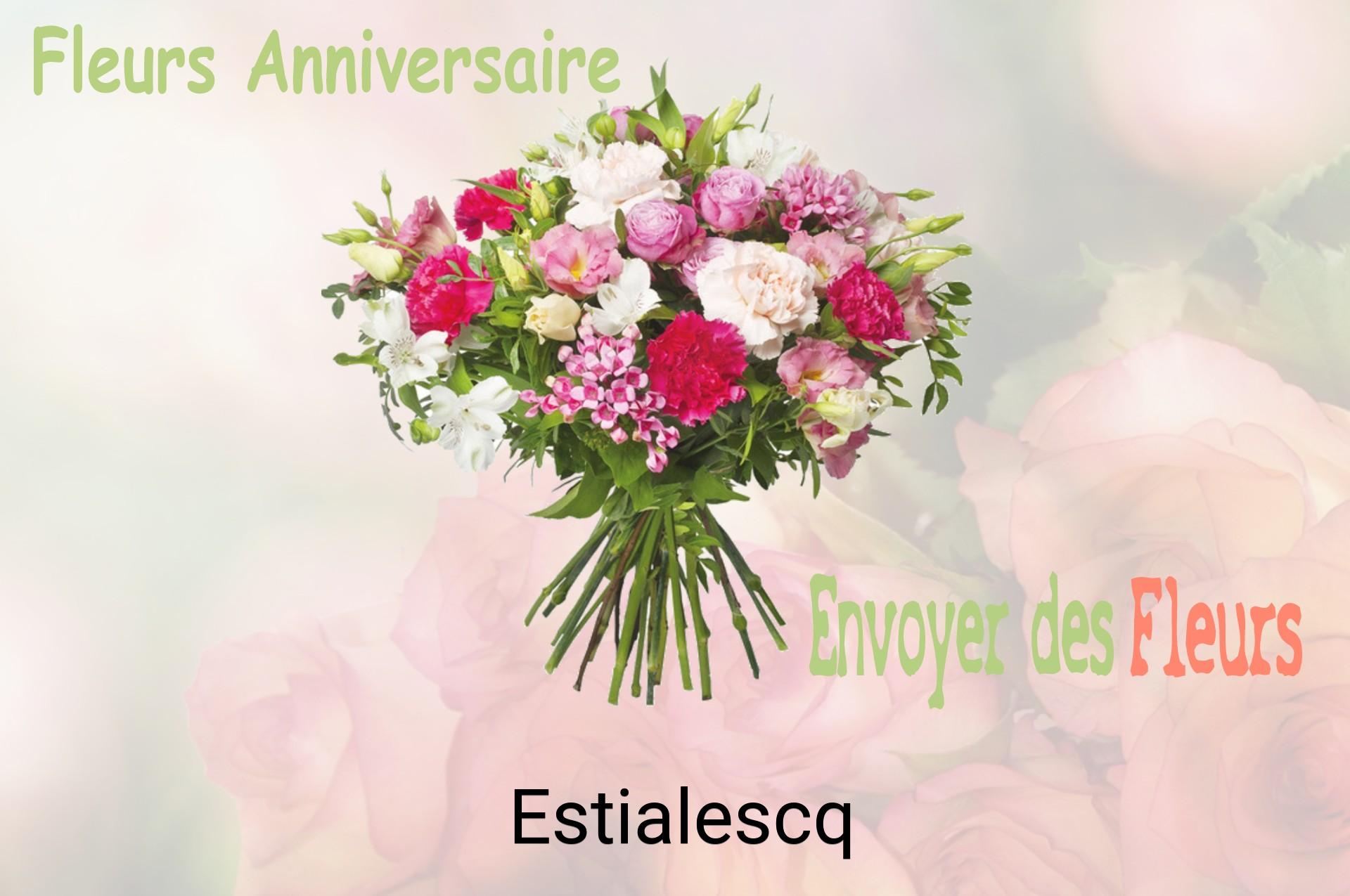Bouquet de fleurs d’anniversaire livré à Estialescq